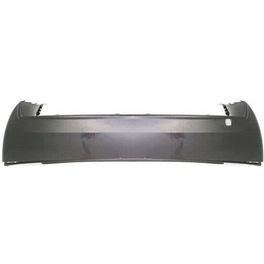 Primed Bumper Cover 15896232 GM1100813 Replacement For Cadillac CTS 2008 2009 2010 2011 2012 2013 with Tow Hook Hole Rear Plastic Primed