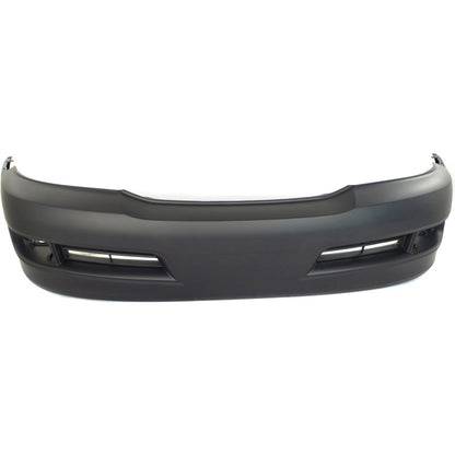 Primed Front Bumper Cover 5211960938 LX1000140 Replacement For Lexus GX470 2003 2004 2005 2006 2007 2008 2009 with Fog Lamp Holes Primed