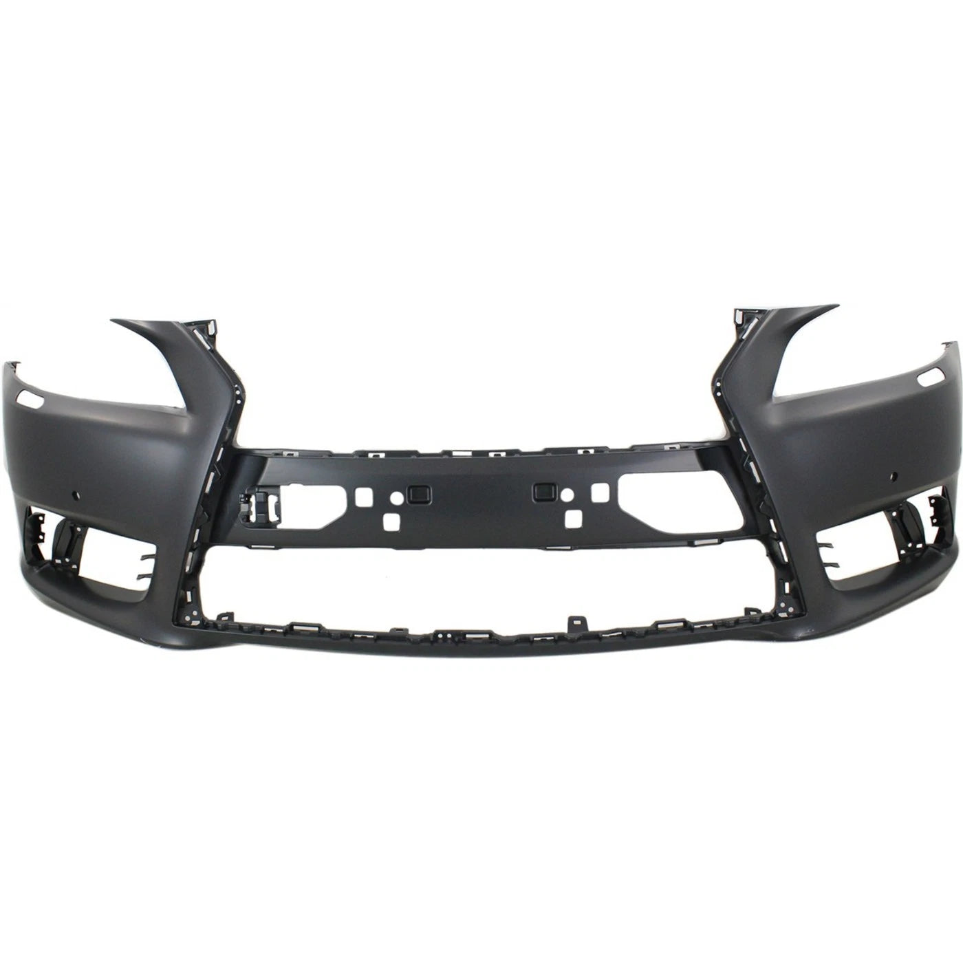 Primed Front Bumper Cover 521195C904 LX1000253 Replacement For Lexus LS460 2013 2014 2015 2016 2017 with Fog Lamp Holes Primed