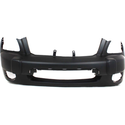 Primed Front Bumper Cover 15269707 GM1000776 Replacement For Chevy HHR 2006 2007 2008 2009 2010 2011 with Fog Lamp Holes Primed