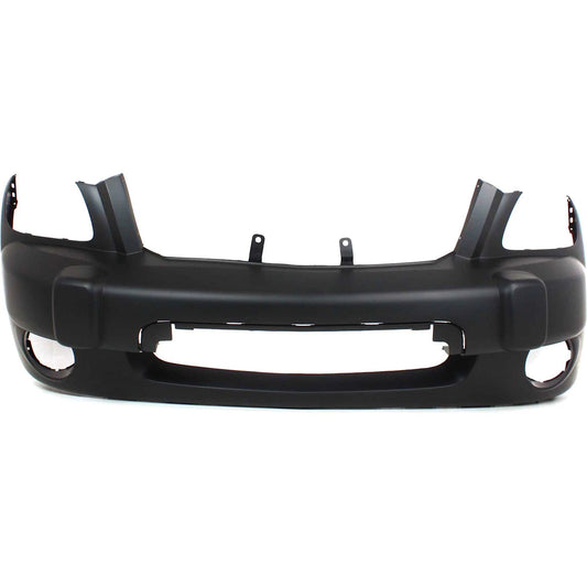 Primed Front Bumper Cover 15269707 GM1000776 Replacement For Chevy HHR 2006 2007 2008 2009 2010 2011 with Fog Lamp Holes Primed