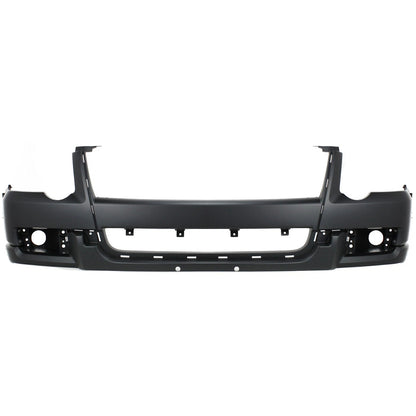 Primed Bumper Cover 7L2Z17D957RBPTM FO1000600 Replacement For Ford Explorer 2006 2007 2008 2009 2010 Replacement For Ford Explorer Sport Trac 2007-2010 Front Upper Primed