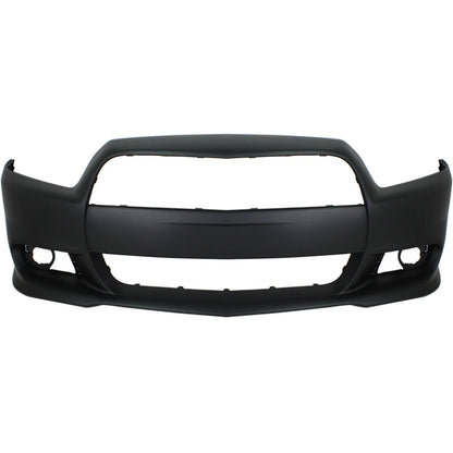 Primed Bumper Cover 68071974AB CH1000A04 Replacement For Dodge Charger 2012 2013 2014 SRT8 Model Front Plastic Primed
