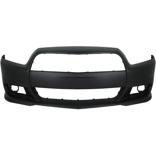Primed Bumper Cover 68071974AB CH1000A04 Replacement For Dodge Charger 2012 2013 2014 SRT8 Model Front Plastic Primed