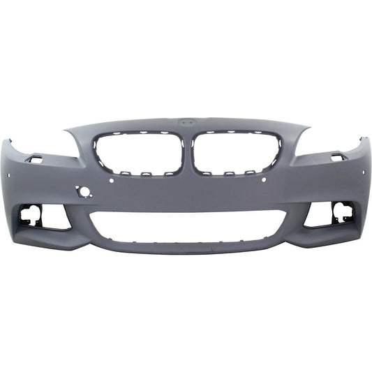 Primed Bumper Cover Fascia Front BM1000256N 51118048672 Replacement For BMW 528i 535i 550i 2011 2012 2013 Sedan Primed