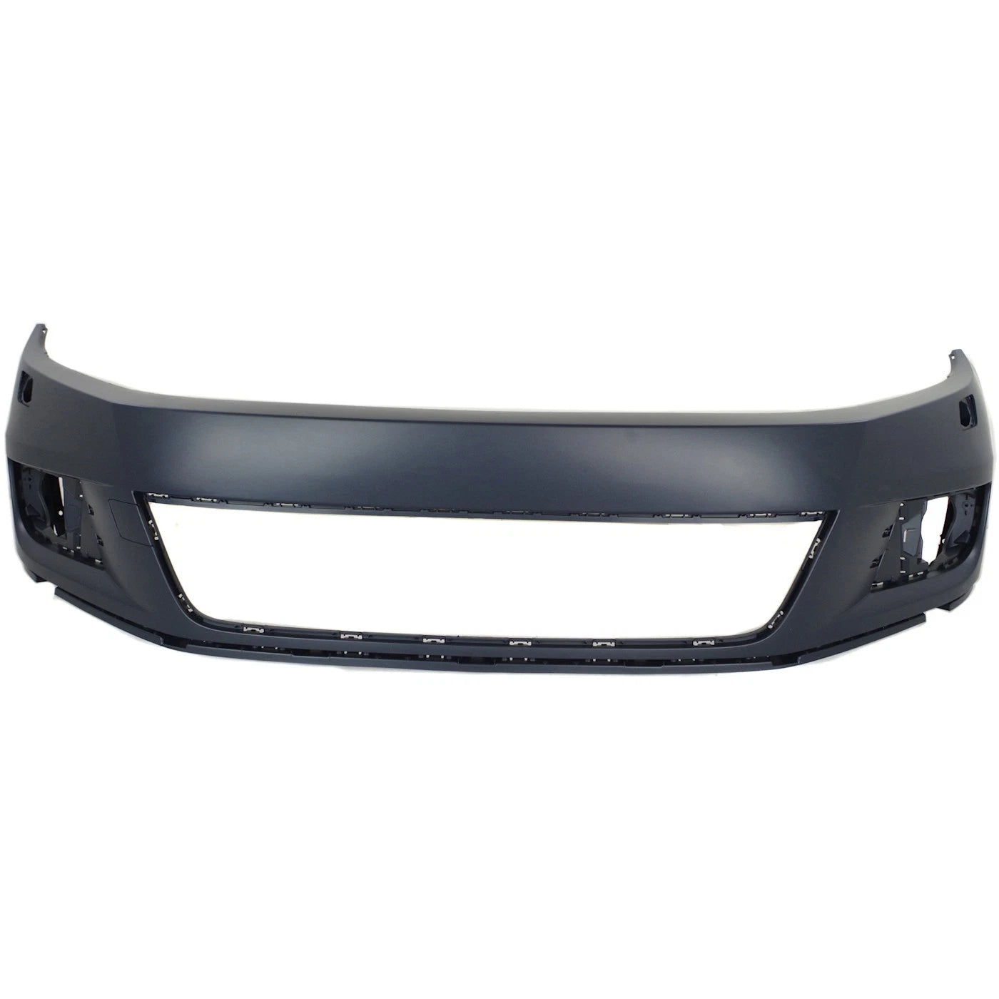 Primed Bumper Cover Fascia Front VW1000213 5N0807217EPGRU Replacement For Volkswagen Tiguan 2012 2013 2014 2015 2016 2017 2018 Primed