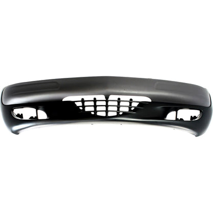 Primed Front Bumper Cover 5017861AB CH1000293 Replacement For Chrysler PT Cruiser 2001 2002 2003 2004 2005 with Fog Lamp Holes Primed