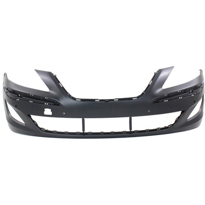 Primed Primed Bumper Cover Fascia Front HY1000198 865403M510 Replacement For Hyundai Genesis 2011 2012 2013 2014