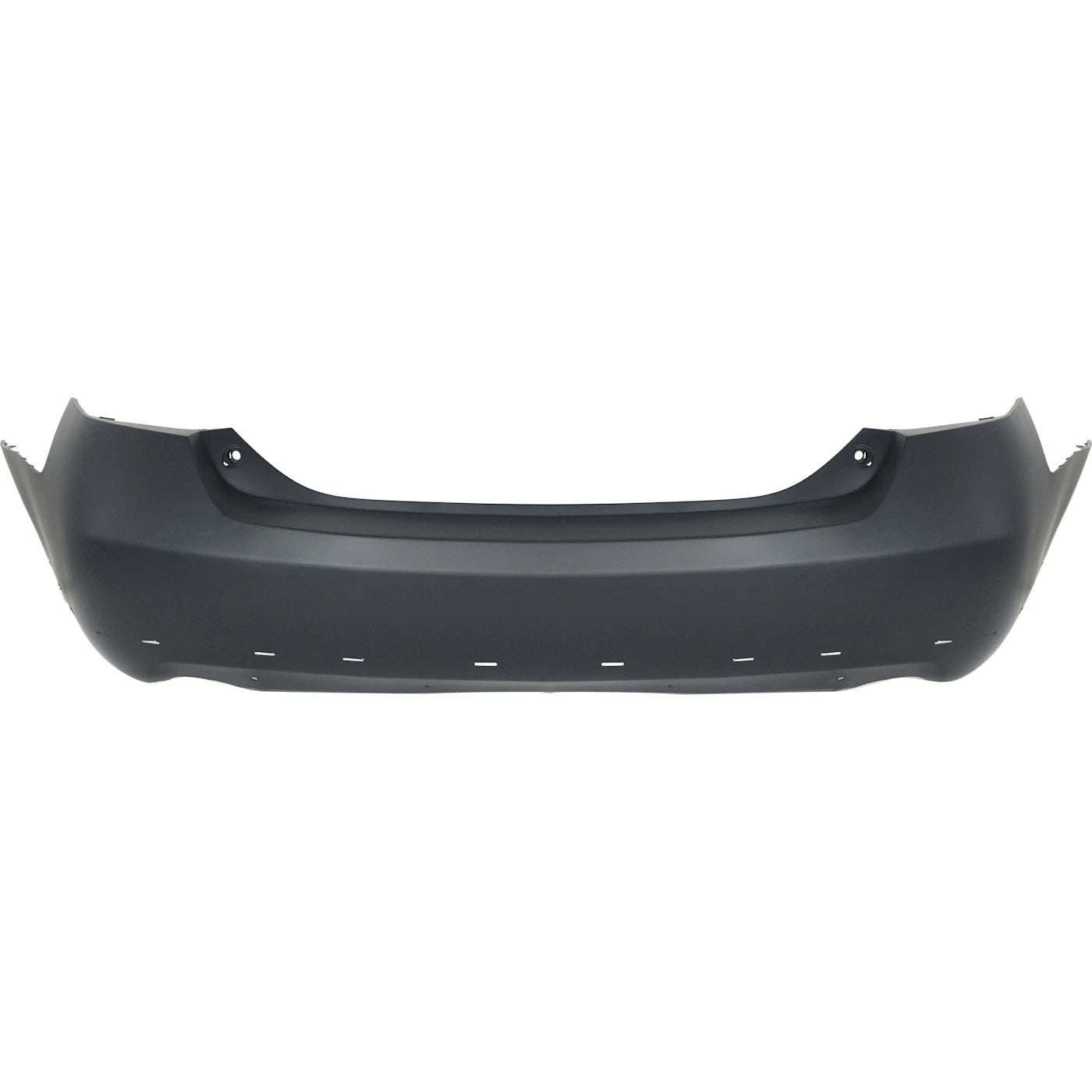 Primed Bumper Cover 5215906951 TO1100246 Replacement For Toyota Camry 2007 2008 2009 2010 2011 Rear Primed With Dual Exhaust Holes