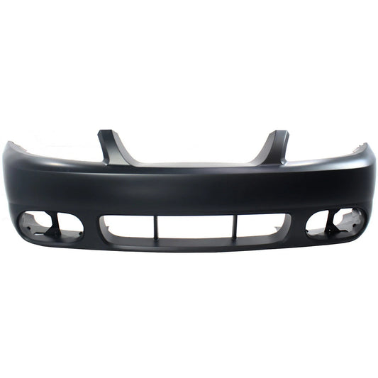 Primed Front Bumper Cover 2R3Z17D957BA FO1000533 Replacement For Ford Mustang 2003 2004 Cobra Primed With Fog Light Holes