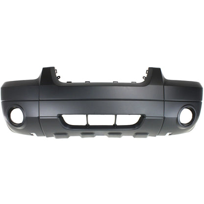 Primed Bumper Cover 5L8Z17D957DAA FO1000569 Replacement For Ford Escape 2005 2006 2007 Primed Front