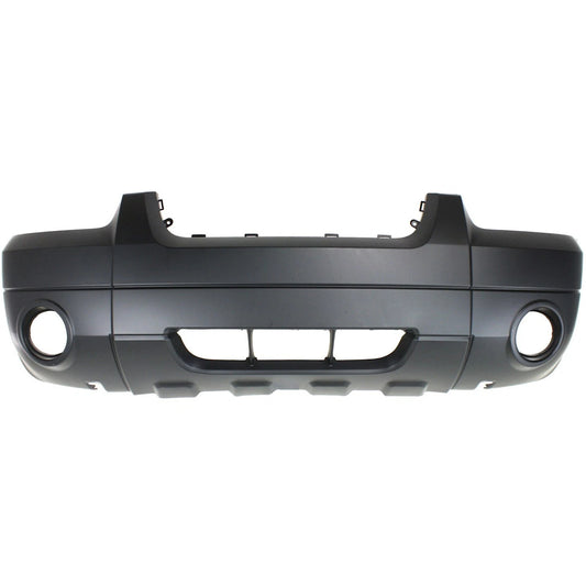Primed Bumper Cover 5L8Z17D957DAA FO1000569 Replacement For Ford Escape 2005 2006 2007 Primed Front