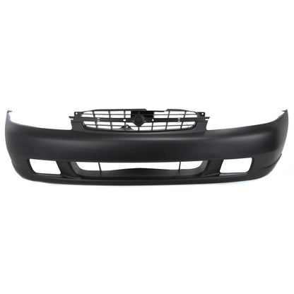 Primed Front Bumper Cover F20229E625 NI1000170 Replacement For Nissan Altima 1998 1999 SE Model with Fog Light Hole Primed