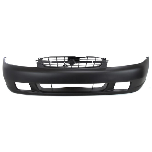 Primed Front Bumper Cover F20229E625 NI1000170 Replacement For Nissan Altima 1998 1999 SE Model with Fog Light Hole Primed
