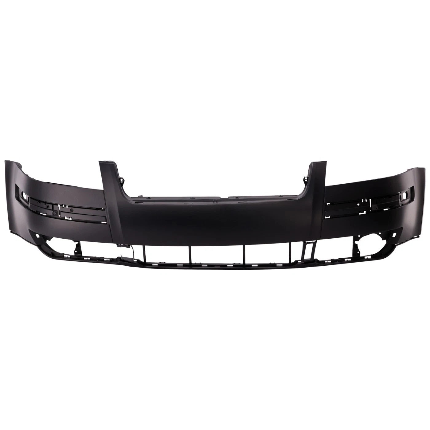 Primed Front Bumper Cover 3B0807217MGRU VW1000144 Replacement For Volks Passat 2001 2002 2003 2004 2005 with Fog Lamp Holes Primed