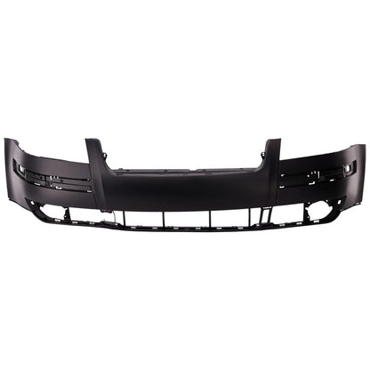 Primed Front Bumper Cover 3B0807217MGRU VW1000144 Replacement For Volks Passat 2001 2002 2003 2004 2005 with Fog Lamp Holes Primed