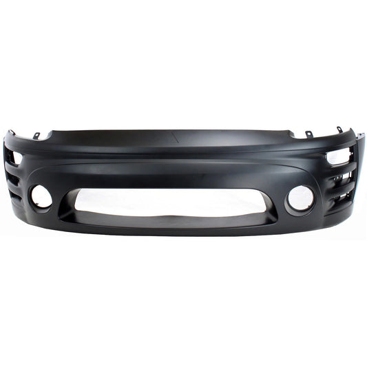 Primed Front Bumper Cover 6400B280 MI1000282 Replacement For Mitsubishi Eclipse 2002 2003 2004 2005 with Fog Lamp Holes Primed