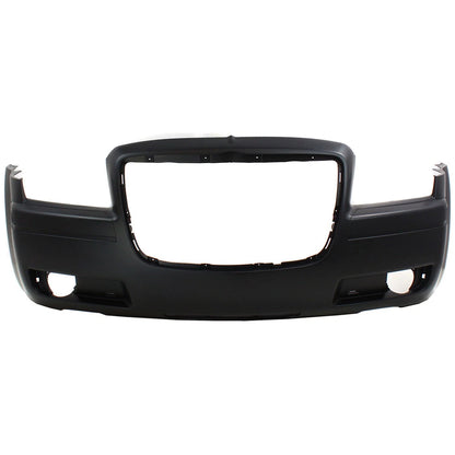 Primed Front Bumper Cover 4806112AD CH1000438 Replacement For Chrysler 300 2005 2006 2007 2008 2009 2010 2.7L Engine Primed Plastic