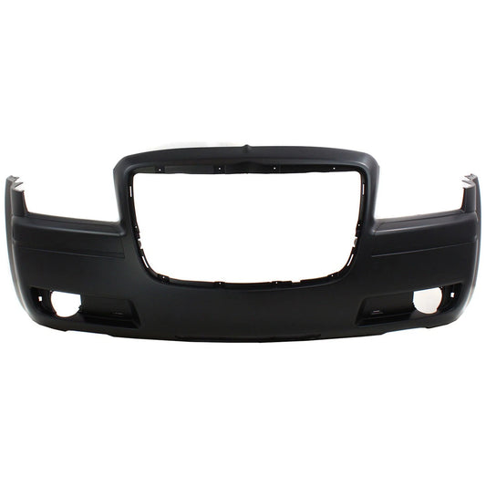 Primed Front Bumper Cover 4806112AD CH1000438 Replacement For Chrysler 300 2005 2006 2007 2008 2009 2010 2.7L Engine Primed Plastic