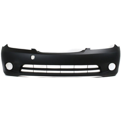 Primed Front Bumper Cover 5211933929 LX1000150 Replacement For Lexus ES330 2005 2006 with Fog Lamp Holes Primed