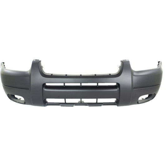 Primed Bumper Cover Fascia Front 2L8Z17D957AAPTM FO1000545 Replacement For Ford Escape 2002 2003 2004 Primed