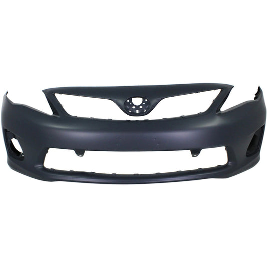 Primed Bumper Cover Fascia Front 5211912963 TO1000380 Replacement For Toyota Corolla 2011 2012 2013 Primed