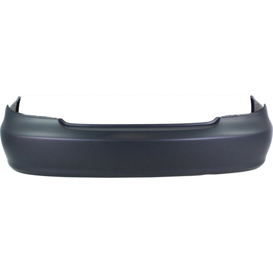 Primed Bumper Cover 5215933912 TO1100204 Replacement For Toyota Camry 2002 2003 2004 2005 2006 Japan Built Rear Plastic Primed