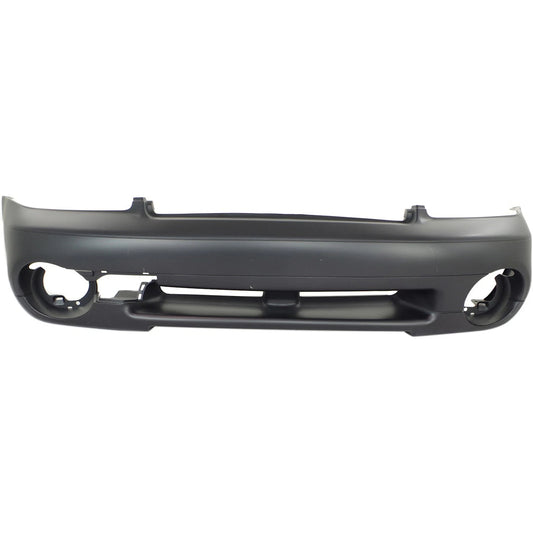 Primed Front Bumper Cover 57704AE05A SU1000133 Replacement For Subaru Outback 2000 2001 2002 Primed with Fog Light Holes