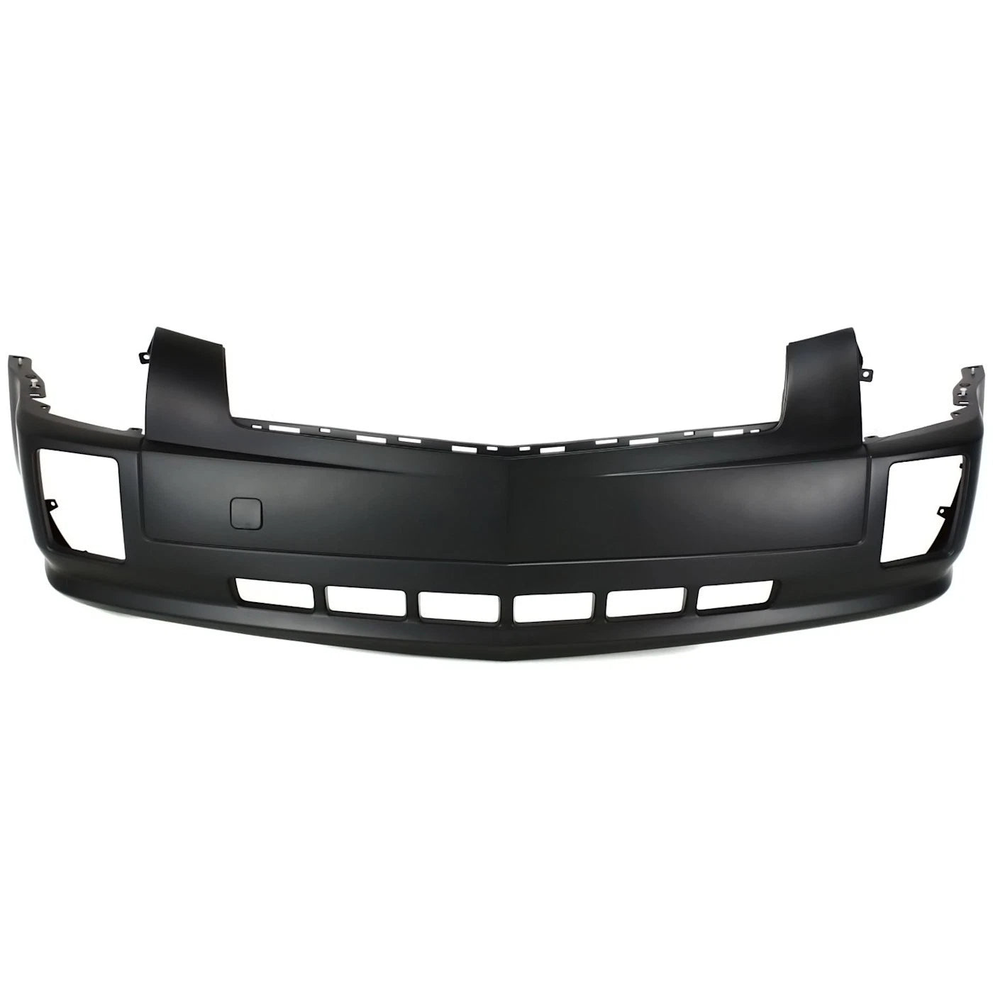 Primed Front Bumper Cover 19121106 GM1000696 Replacement For Cadillac SRX 2004 2005 2006 2007 2008 2009 Base with Fog Lamp Holes Primed