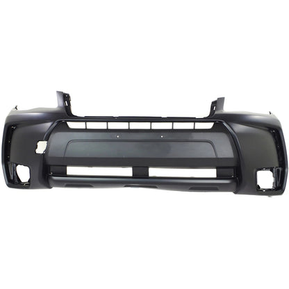 Primed Front Bumper Cover 57704SG021 SU1000174 Replacement For Subaru Forester 2014 2015 2016 2017 2018 2.0L Engine Primed Plastic