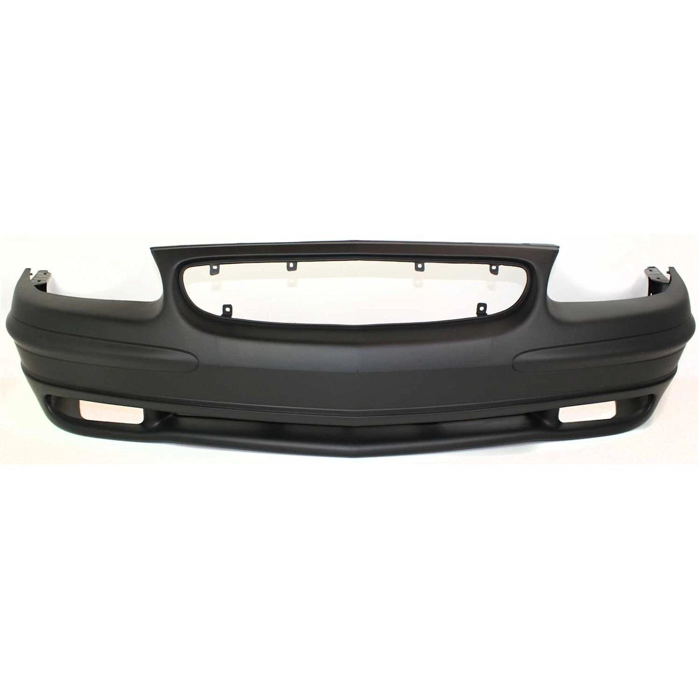 Primed Front Bumper Cover 12369158 GM1000541 Replacement For Buick Regal 1997 1998 1999 2000 2001 2002 2003 2004 with Fog Lamp Holes Primed