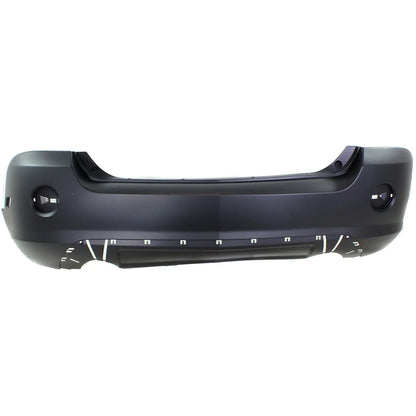 Primed Bumper Cover 19167514 22949863 GM1100807 Replacement For Saturn Vue 2008 2009 2010 Replacement For Chevy Captiva 2012 2013 2014 2015 Rear Plastic Primed