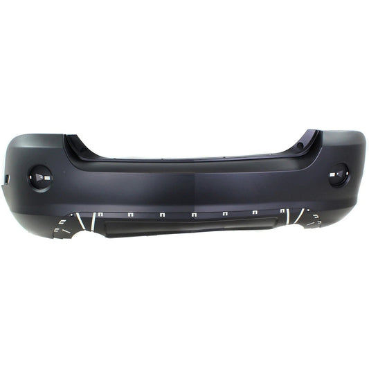Primed Bumper Cover 19167514 22949863 GM1100807 Replacement For Saturn Vue 2008 2009 2010 Replacement For Chevy Captiva 2012 2013 2014 2015 Rear Plastic Primed