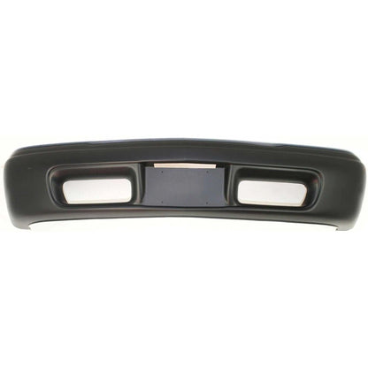 Primed Front Bumper Cover 12377117 GM1000556 Replacement For GMC Sonoma 1998 1999 2000 2001 with Fog Lamp Holes Primed