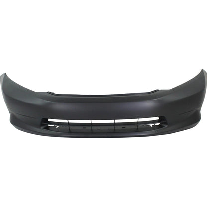 Primed Front Bumper Cover HO1000280 04711TR3A90ZZ Replacement For Honda Civic 2012 Primed