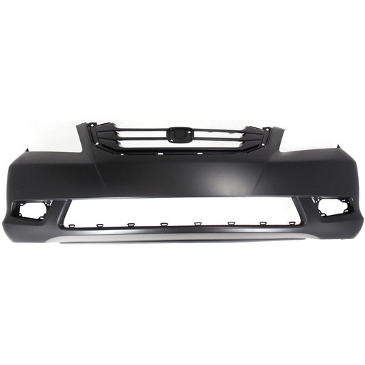 Primed Front Bumper Cover 04711SHJA91ZZ HO1000257 Replacement For Honda Odyssey 2008 2009 2010 with Fog Lamp Holes Primed