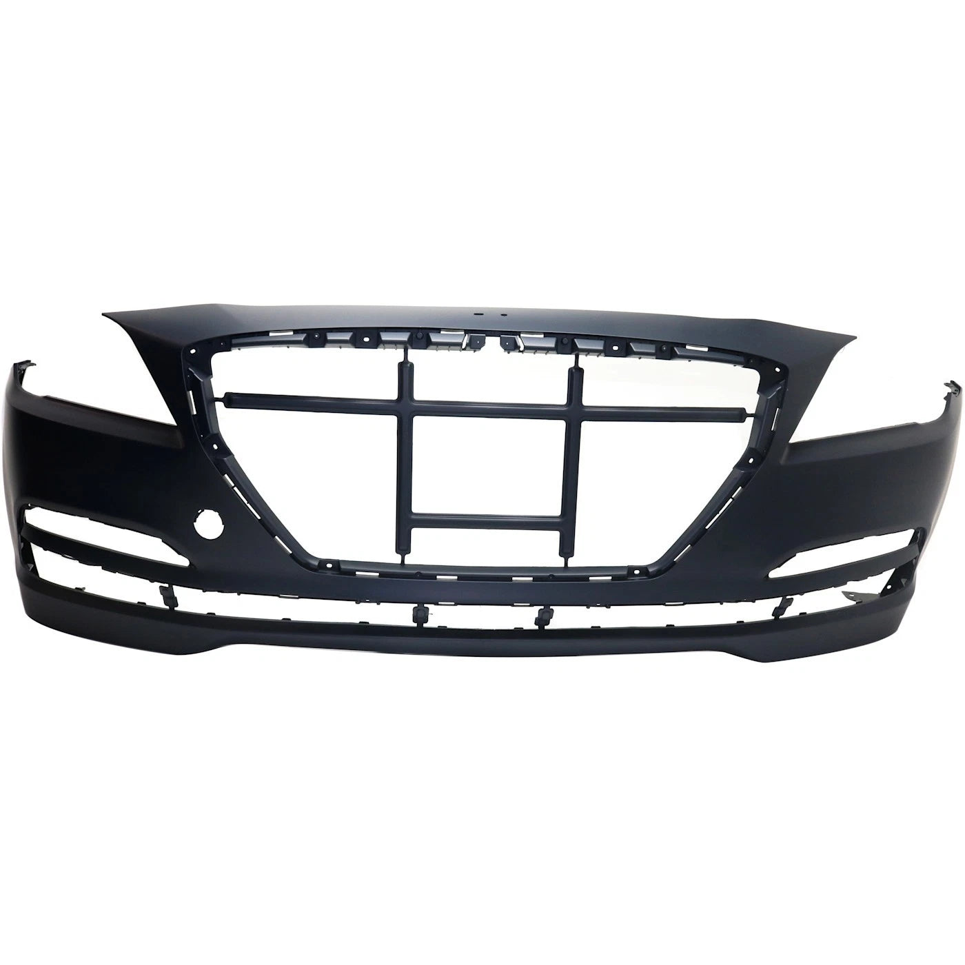 Primed Bumper Cover Fascia Front HY1000206 86511B1000 Replacement For Hyundai Genesis 2015 2016 Primed