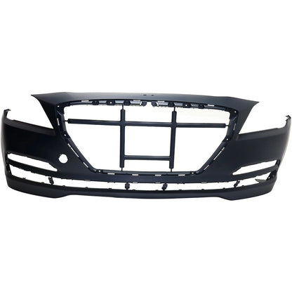 Primed Bumper Cover Fascia Front HY1000206 86511B1000 Replacement For Hyundai Genesis 2015 2016 Primed