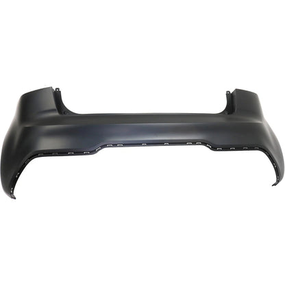 Primed Bumper Cover Fascia Rear KI1100166 866111W200 Replacement For Kia Rio 2012 2013 2014 2015 Primed