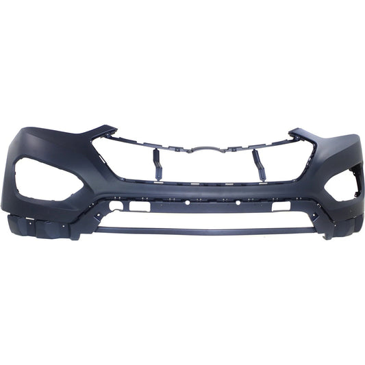 Primed Bumper Cover 86511B8000 HY1000199 Replacement For Hyundai Santa Fe 2013 2014 2015 2016 Front Upper Plastic Primed
