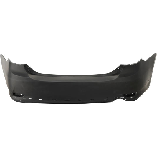 Primed Bumper Cover 5215902978 TO1100288 Replacement For Toyota Corolla 2011 2012 2013 S and XRS Models USA Built Primed Rear