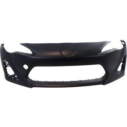 Primed Bumper Cover SU00301484 SC1000110 Replacement For Scion FR-S 2013 2014 2015 2016 with Fog Lamp Holes Front Primed
