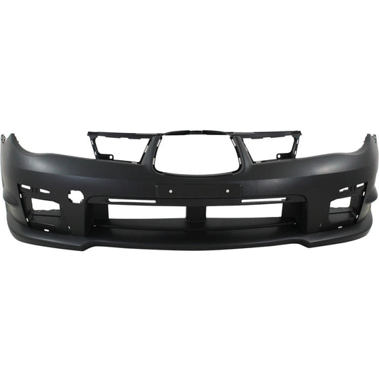 Primed Bumper Cover Fascia Front 55504FE020 SU1000155 Sedan Replacement For Subaru Impreza 2006 2007 Primed