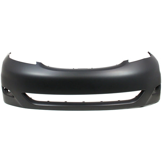 Primed Front Bumper Cover 52119AE904 TO1000323 Replacement For Toyota Sienna 2006 2007 2008 2009 2010 with Fog Lamp Holes Primed