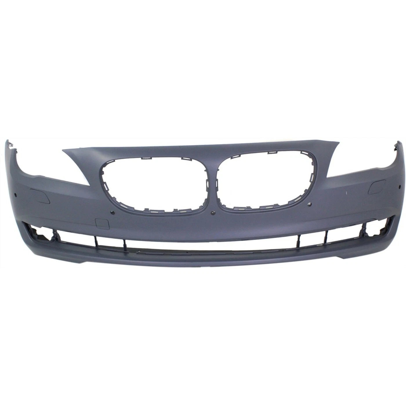 Primed Front Bumper Cover 51117251634 BM1000230 Replacement For BMW 740Li 2011-2012 Replacement For BMW 750Li 2009-2012 With Sensor Holes Primed