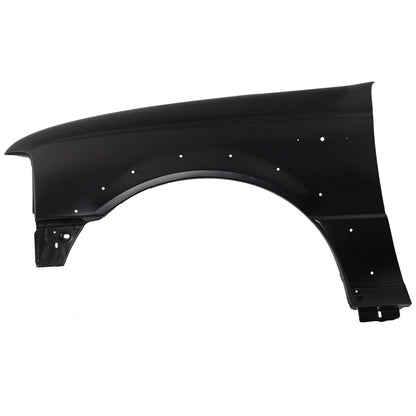 Primed Fender Replacement For Ford Ranger 2004 2005 Front Driver Side with Wheel Opening Molding 5L5Z16006B FO1240238