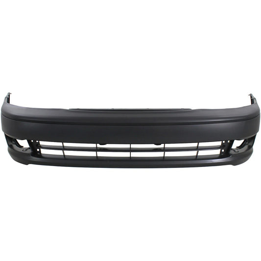 Primed Front Bumper Cover Replacement For Toyota Avalon 2003 2004 with Fog Lamp Holes Primed
