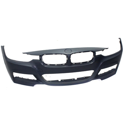 Primed Front Bumper Cover 51118067951 BM1000295 Replacement For BMW 340i 340i xDrive 2016 2017 2018 with M Aero Sport Package Primed