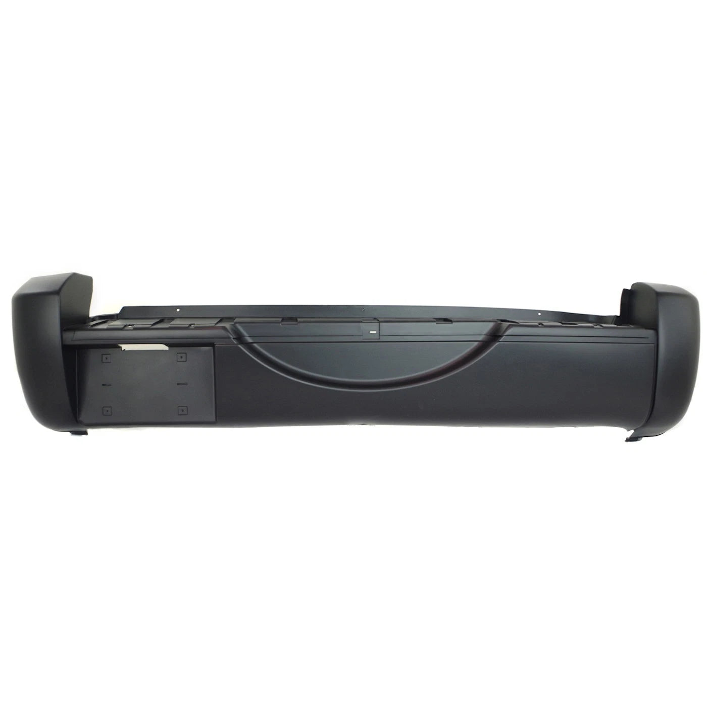 Primed Rear Bumper Cover 5066317AF CH1100406 Replacement For Jeep Liberty 2002 2003 2004 2005 2006 2007 Primed with Step Pad Provision