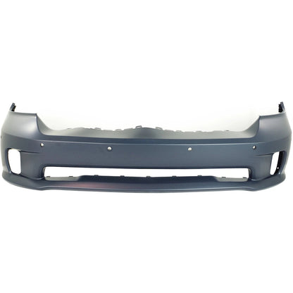 Primed Bumper Cover 68239435AA CH1000A12 Replacement For Ram 1500 2014 2015 2016 2017 2018 2019 2020 2021 Front Plastic Primed with Fog Light Holes